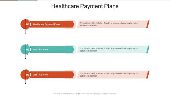Healthcare Payment Plans In Powerpoint And Google Slides Cpb