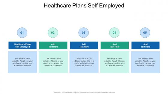 Healthcare Plans Self Employed In Powerpoint And Google Slides Cpb