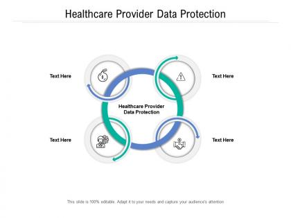 Healthcare provider data protection ppt powerpoint presentation show graphics example cpb