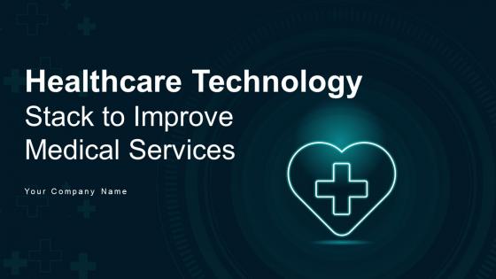 Healthcare Technology Stack To Improve Medical Service DT CD V