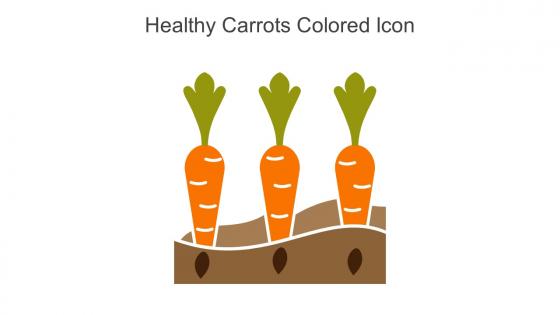 Healthy Carrots Colored Icon In Powerpoint Pptx Png And Editable Eps Format