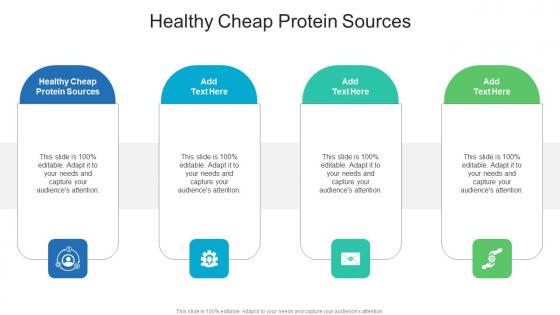 Healthy Cheap Protein Sources In Powerpoint And Google Slides Cpb