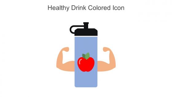 Healthy Drink Colored Icon In Powerpoint Pptx Png And Editable Eps Format