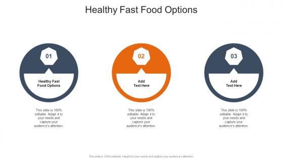 Healthy Fast Food Options In Powerpoint And Google Slides Cpb