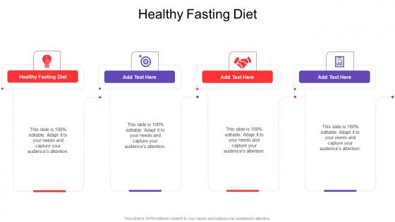 Healthy Fasting Diet In Powerpoint And Google Slides Cpb