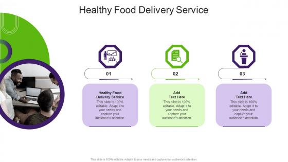 Healthy Food Delivery Service In Powerpoint And Google Slides Cpb