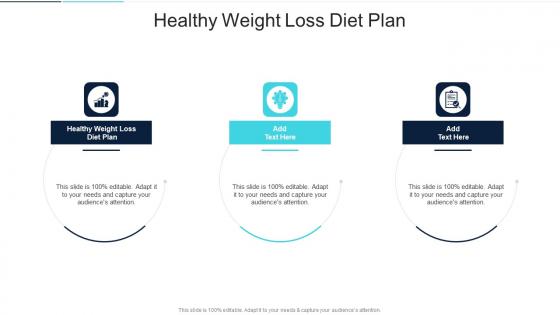 Healthy Weight Loss Diet Plan In Powerpoint And Google Slides Cpb