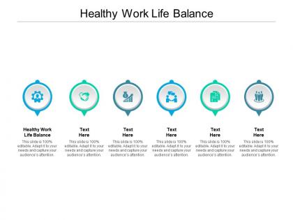 Healthy work life balance ppt powerpoint presentation icon portfolio cpb