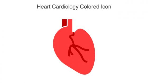 Heart Cardiology Colored Icon In Powerpoint Pptx Png And Editable Eps Format