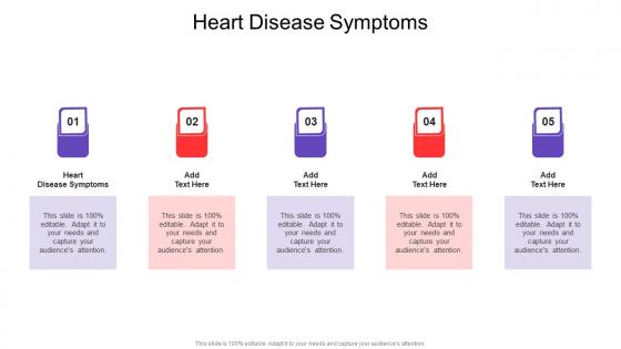 Heart Disease Symptoms In Powerpoint And Google Slides Cpb