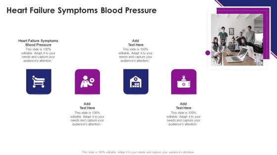 Heart Failure Symptoms Blood Pressure In Powerpoint And Google Slides Cpb