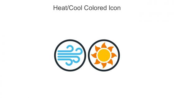 Heat Cool Colored Icon In Powerpoint Pptx Png And Editable Eps Format