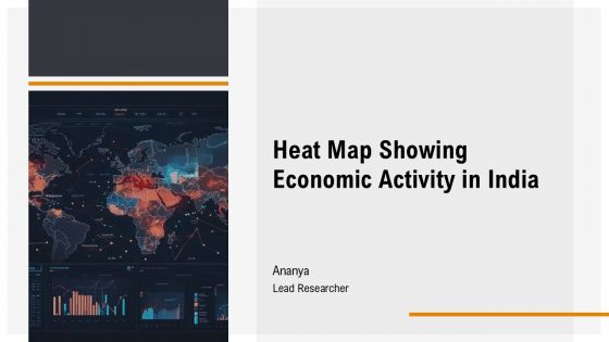 Heat Map Showing Economic Activity In India PPT Graphics AT