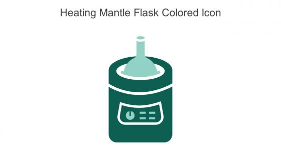 Heating Mantle Flask Colored Icon In Powerpoint Pptx Png And Editable Eps Format