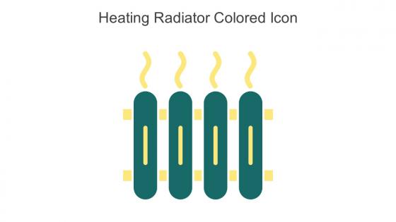 Heating Radiator Colored Icon In Powerpoint Pptx Png And Editable Eps Format