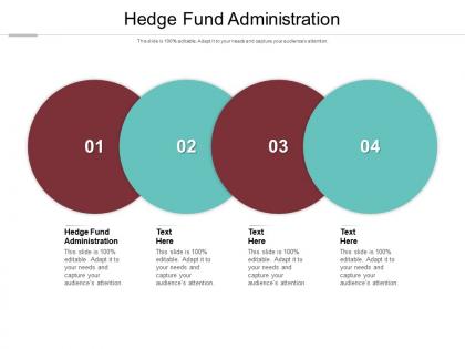 Hedge fund administration ppt powerpoint presentation ideas elements cpb