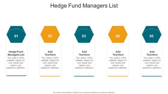 Hedge Fund Managers List In Powerpoint And Google Slides Cpb