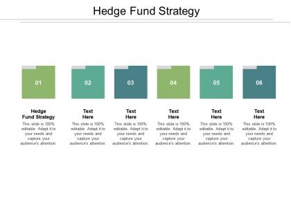 Hedge fund strategy ppt powerpoint presentation icon guide cpb
