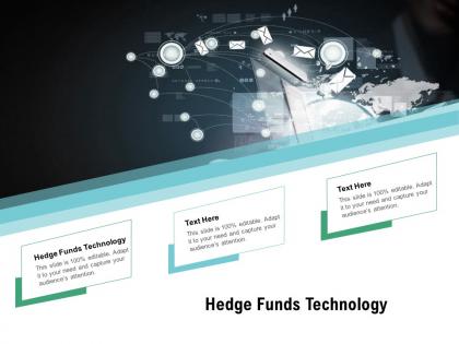 Hedge funds technology ppt powerpoint presentation infographic template grid cpb