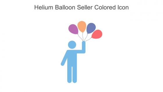 Helium Balloon Seller Colored Icon In Powerpoint Pptx Png And Editable Eps Format