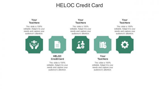 Heloc credit card ppt powerpoint presentation styles model cpb