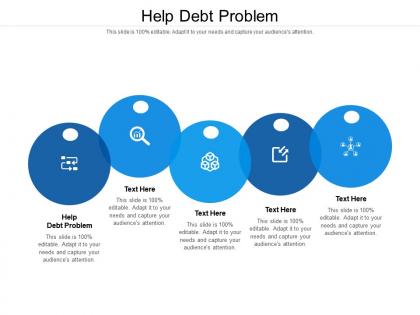 Help debt problem ppt powerpoint presentation slides graphic images cpb
