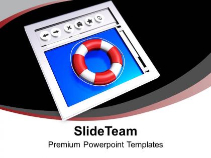 Help on web internet networking powerpoint templates ppt themes and graphics 0213