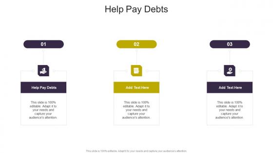 Help Pay Debts In Powerpoint And Google Slides Cpb