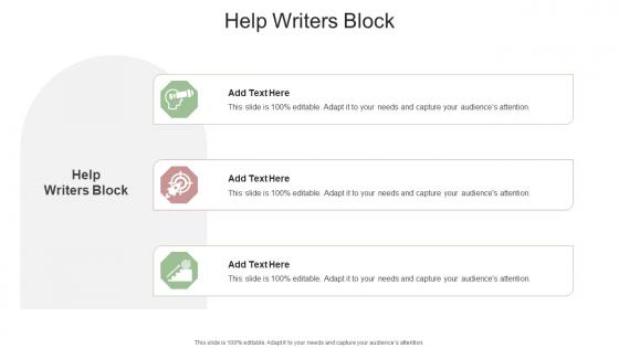 Help Writers Block In Powerpoint And Google Slides Cpb