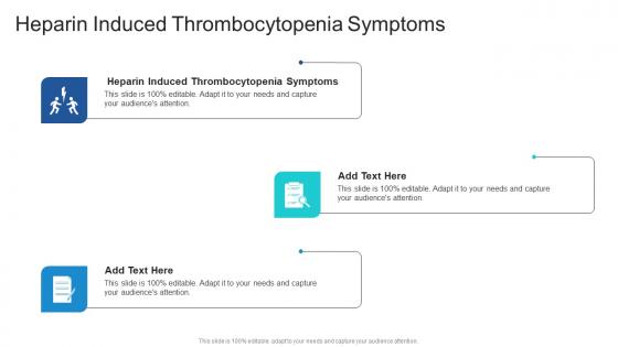 Heparin Induced Thrombocytopenia Symptoms In Powerpoint And Google Slides Cpb