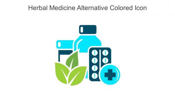 Herbal Medicine Alternative Colored Icon In Powerpoint Pptx Png And Editable Eps Format