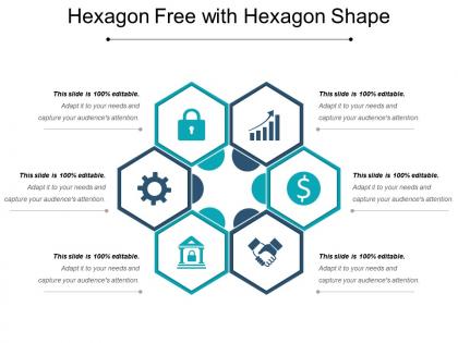 Hexagon free with hexagon shape