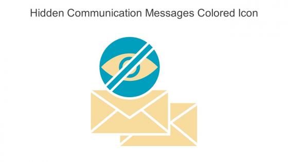 Hidden Communication Messages Colored Icon In Powerpoint Pptx Png And Editable Eps Format