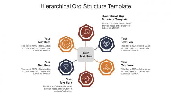 Hierarchical org structure template ppt powerpoint presentation infographic template cpb