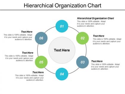 Hierarchical organization chart ppt powerpoint presentation gallery file formats cpb
