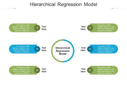 Hierarchical regression model ppt powerpoint presentation infographics samples cpb