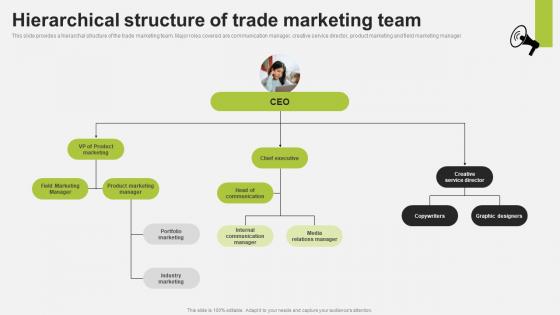 Hierarchical Structure Of Trade Marketing Trade Promotion To Increase Brand Strategy SS V