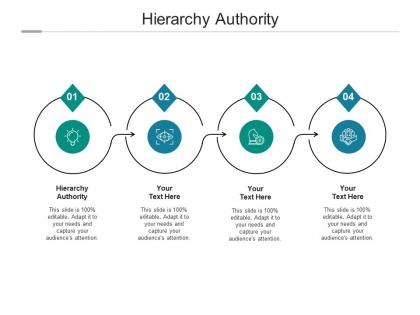 Hierarchy authority ppt powerpoint presentation icon template cpb