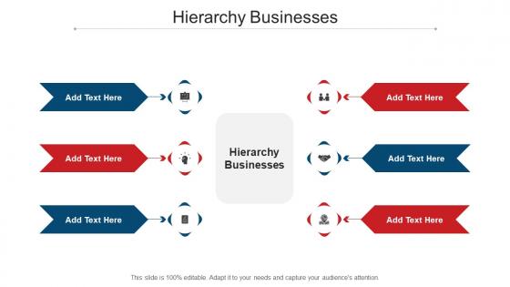 Hierarchy Businesses In Powerpoint And Google Slides Cpb