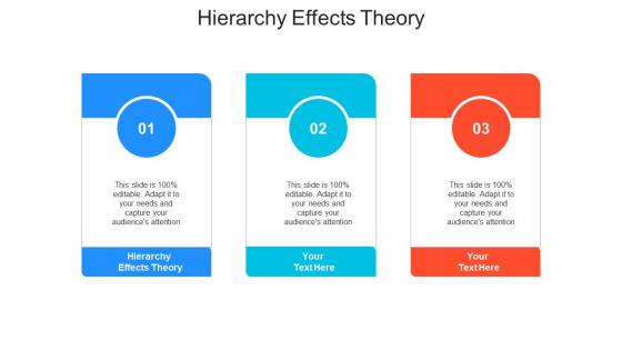 Hierarchy effects theory ppt powerpoint presentation professional styles cpb