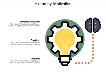 Hierarchy motivation ppt powerpoint presentation file layout ideas cpb