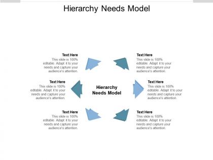 Hierarchy needs model ppt powerpoint presentation outline professional cpb