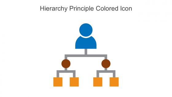 Hierarchy Principle Colored Icon In Powerpoint Pptx Png And Editable Eps Format