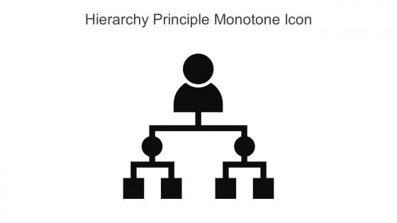 Hierarchy Principle Monotone Icon In Powerpoint Pptx Png And Editable Eps Format