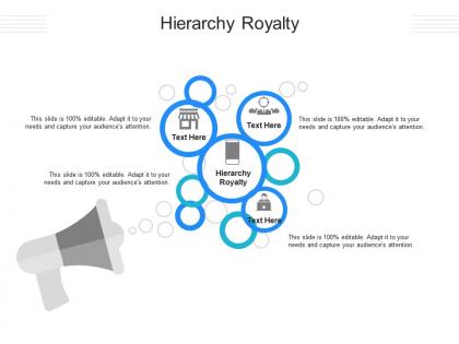 Hierarchy royalty ppt powerpoint presentation slides images cpb