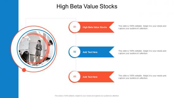 High Beta Value Stocks In Powerpoint And Google Slides Cpb
