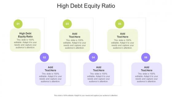 High Debt Equity Ratio In Powerpoint And Google Slides Cpb