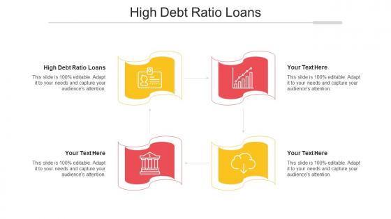 High Debt Ratio Loans Ppt Powerpoint Presentation Professional Outfit Cpb