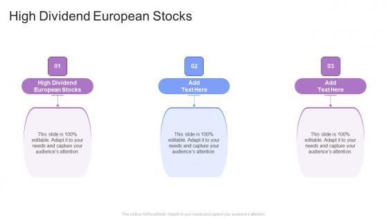 High Dividend European Stocks In Powerpoint And Google Slides Cpb