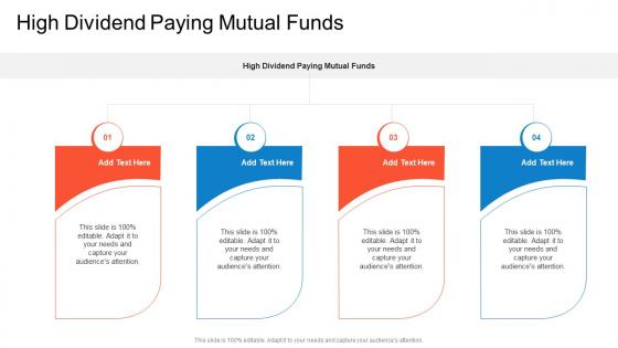High Dividend Paying Mutual Funds In Powerpoint And Google Slides Cpb